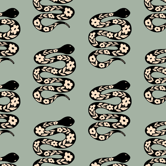 Floral Snake  Coffee Mug Gallery Image 2