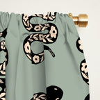 Floral Snake  Window Curtain Gallery Image 2