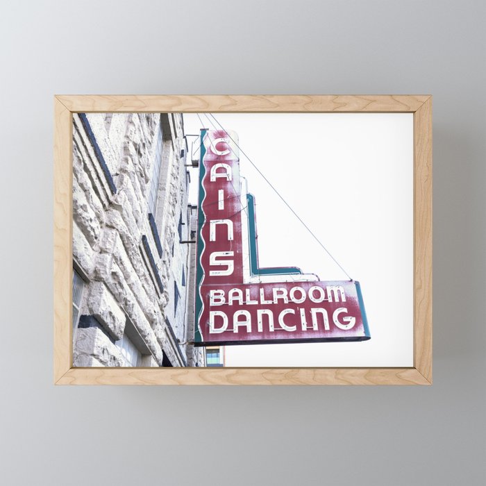 Cain's Ballroom Dancing Tulsa Oklahoma Photography Mini Art Print Gallery Image 1