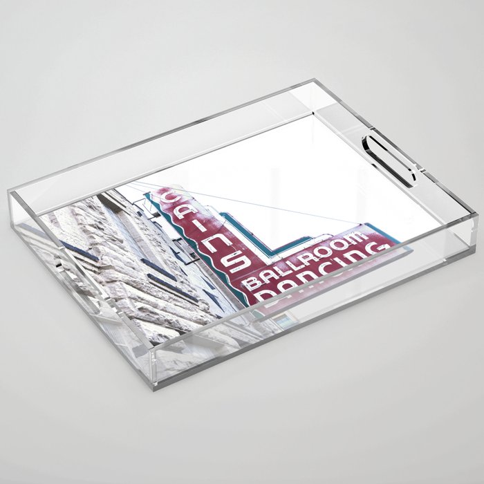 Cain's Ballroom Dancing Tulsa Oklahoma Photography Acrylic Tray Gallery Image 1