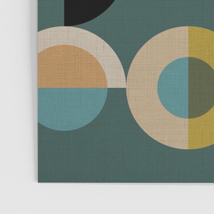 mid century modern geometric abstract pattern 24 Poster Gallery Image 3