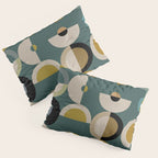 mid century modern geometric abstract pattern 24 Pillow Sham Gallery Image 3