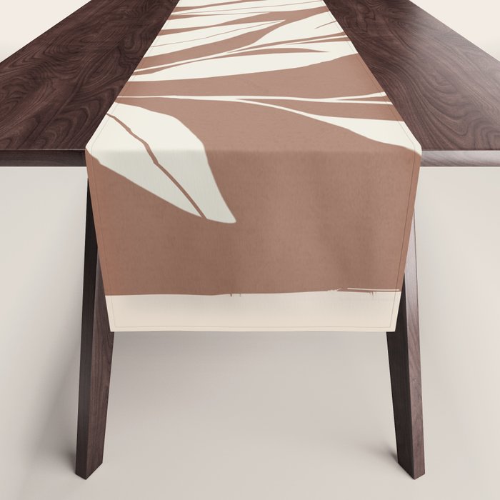 Mocha Branching Simplicity Table Runner Gallery Image 1