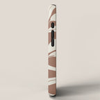 Mocha Branching Simplicity iPhone Case Gallery Image 2