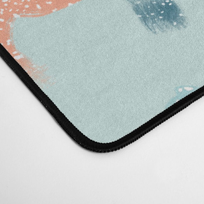 Abtract Colorful Brush Pattern Desk Mat Gallery Image 4