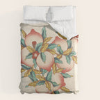 Peaches : Minhwa-Korean traditional/folk art Journal Duvet Cover Gallery Image 6