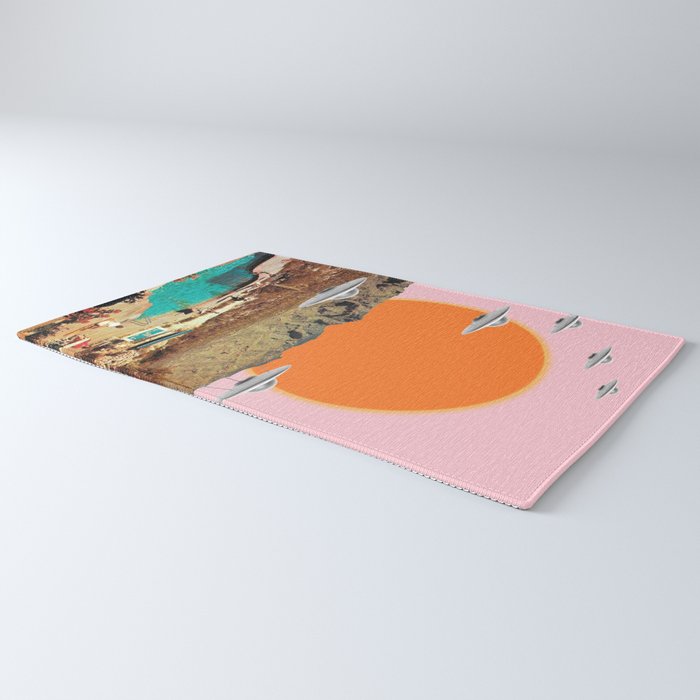 They've arrived! (UFO) Rug Gallery Image 3