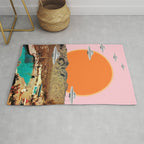 They've arrived! (UFO) Rug Gallery Image 1