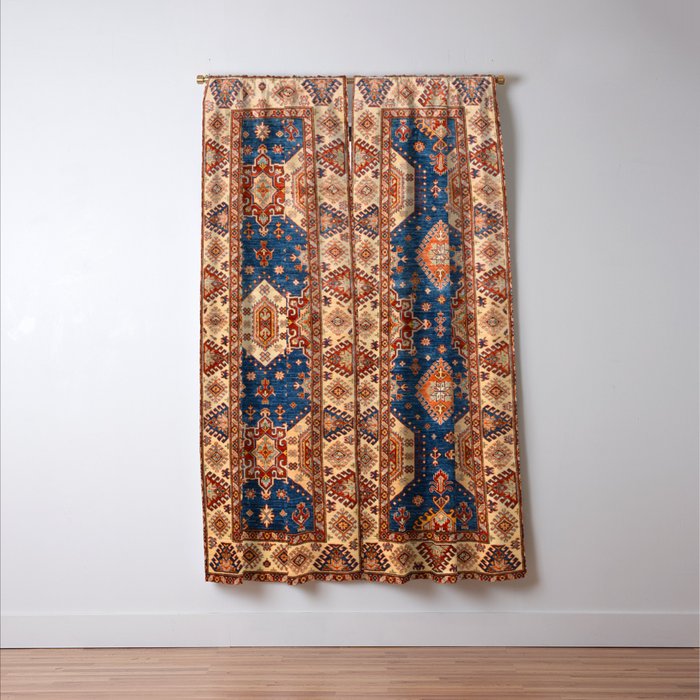 Velvet Star Maze Window Curtain Gallery Image 3