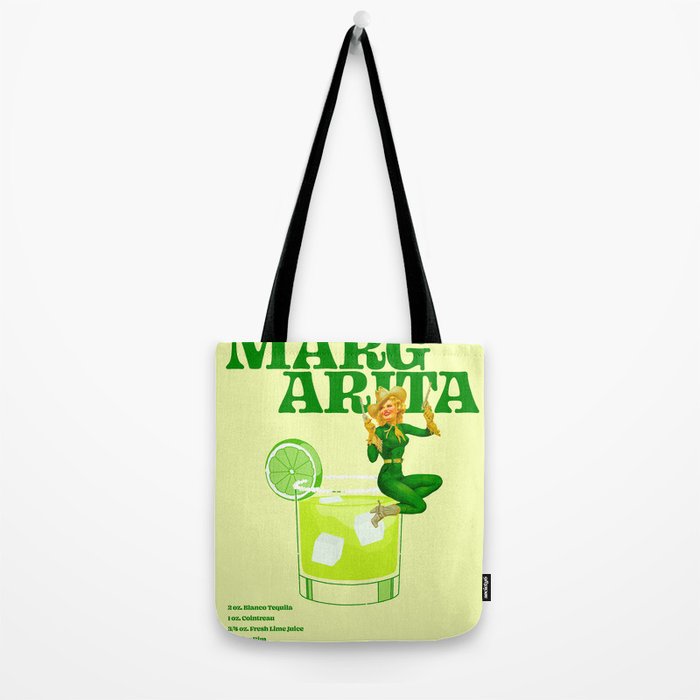 The Margarita Cocktail Tote Bag Gallery Image 2