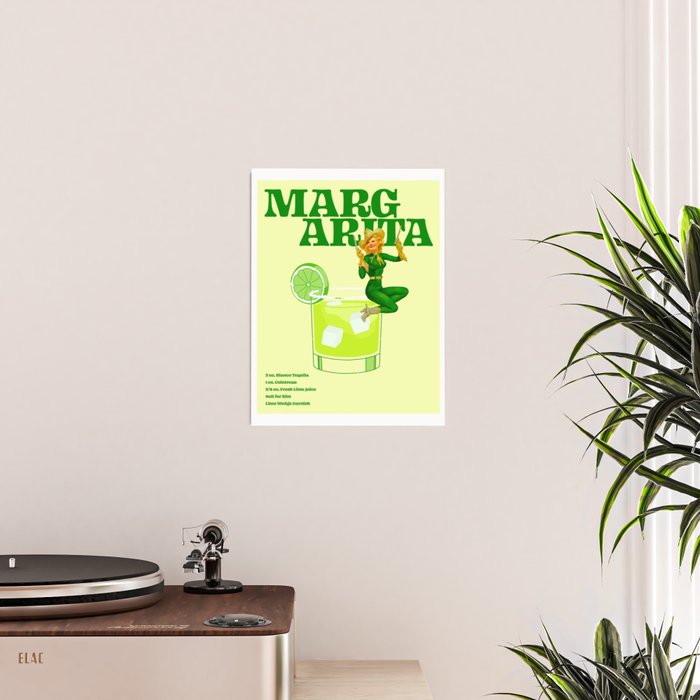 The Margarita Cocktail Poster Gallery Image 2