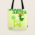 The Margarita Cocktail Tote Bag Gallery Image 1