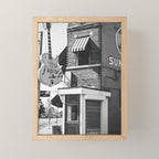 Sun Studio Memphis Tennessee Black and White Photography Mini Art Print Gallery Image 1
