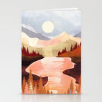 Mountain Forest Lake Stationery Card Gallery Image 2