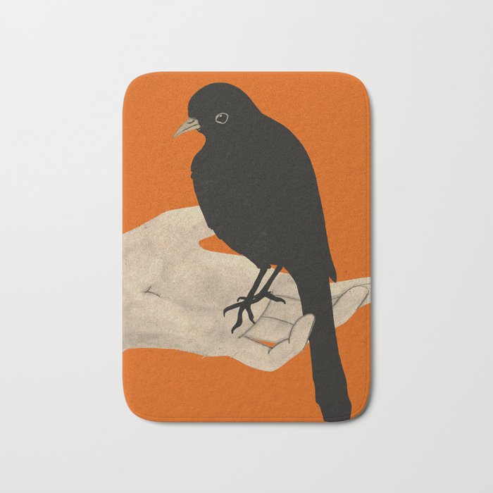 Bird in Hand 5 Bath Mat Gallery Image 1