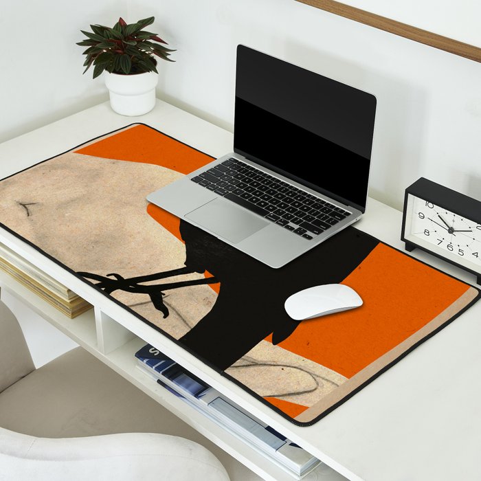Bird in Hand 5 Desk Mat Gallery Image 2