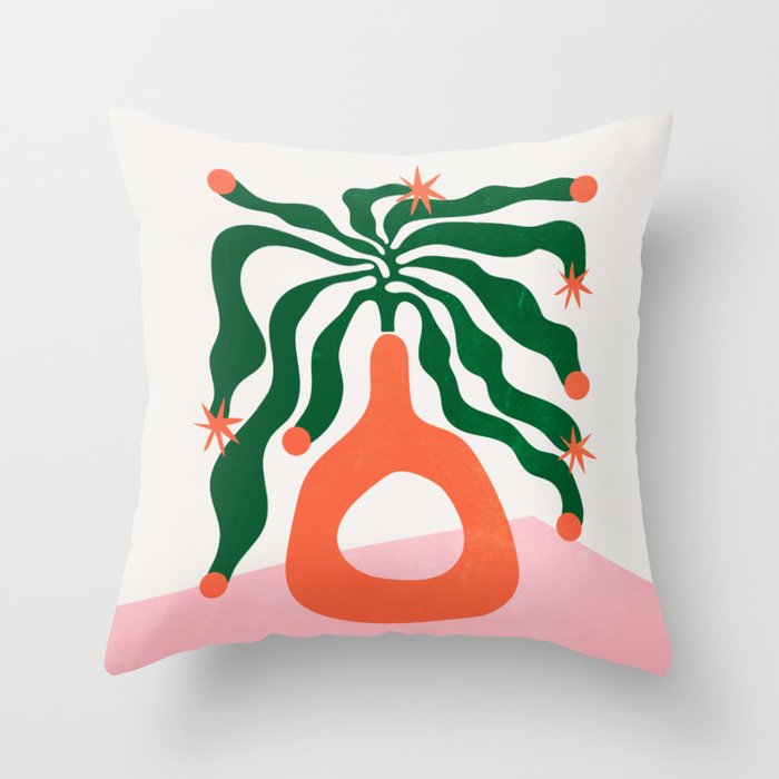 The Mystic Vase Throw Pillow Gallery Image 6