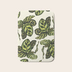 calathea botanical interior plant Bath Mat Gallery Image 1