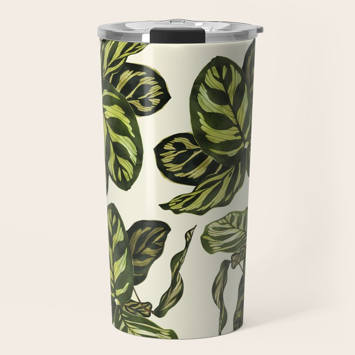 calathea botanical interior plant Travel Mug Gallery Image 1