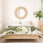 calathea botanical interior plant Duvet Cover Gallery Image 3