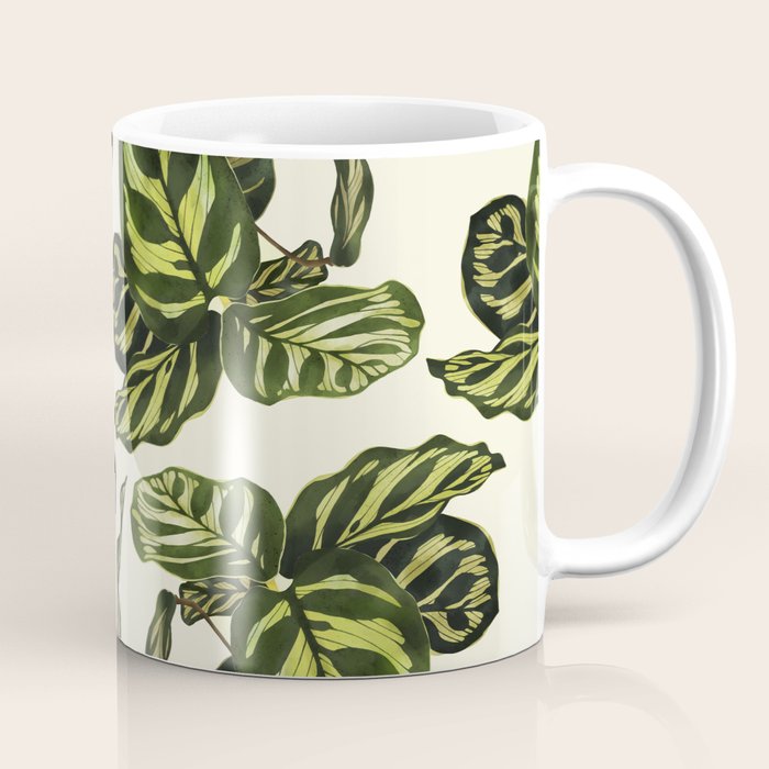 calathea botanical interior plant Coffee Mug Gallery Image 1