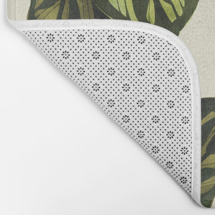 calathea botanical interior plant Bath Mat Gallery Image 2