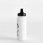 "Montana: Pants Are For Tourists" Funny Retro Cowboy Travel Art Water Bottle Gallery Image 2
