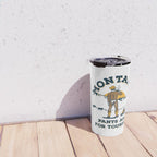 "Montana: Pants Are For Tourists" Funny Retro Cowboy Travel Art Travel Mug Gallery Image 4