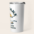 "Montana: Pants Are For Tourists" Funny Retro Cowboy Travel Art Travel Mug Gallery Image 2