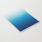 Sky and Ocean Blue Ombre Notebook Gallery Image 3