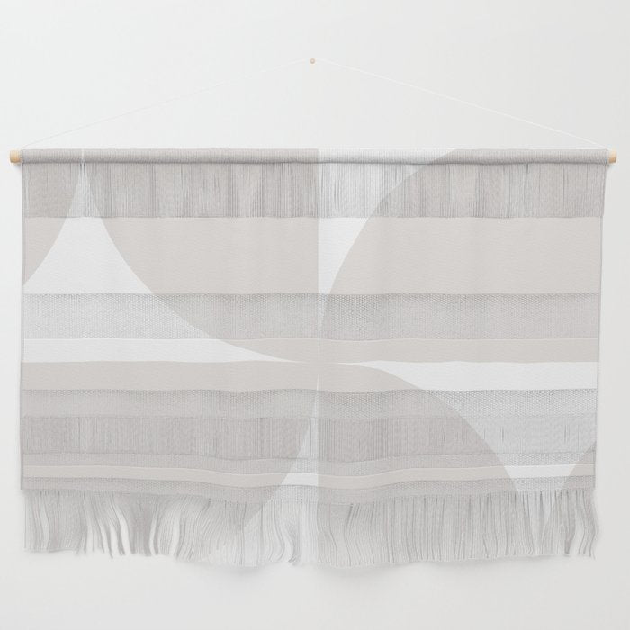 Bauhaus Mid Century Modern Geometric IV Grey Wall Hanging Gallery Image 1