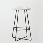 Bauhaus Mid Century Modern Geometric IV Grey Stool Gallery Image 1