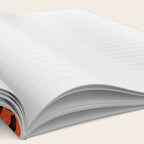 Mysterious Garden - black and orange Notebook Gallery Image 2