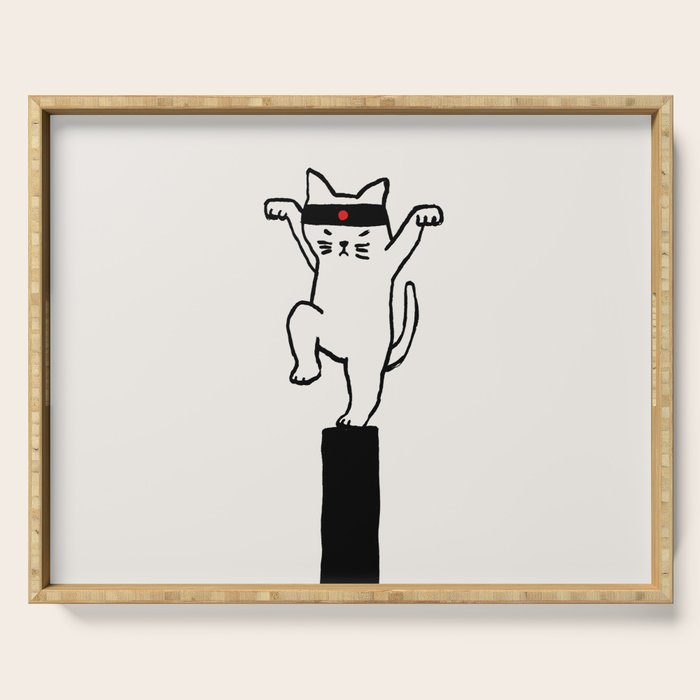 Cute and deadly Serving Tray Gallery Image 1