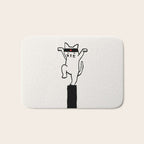 Cute and deadly Bath Mat Gallery Image 1