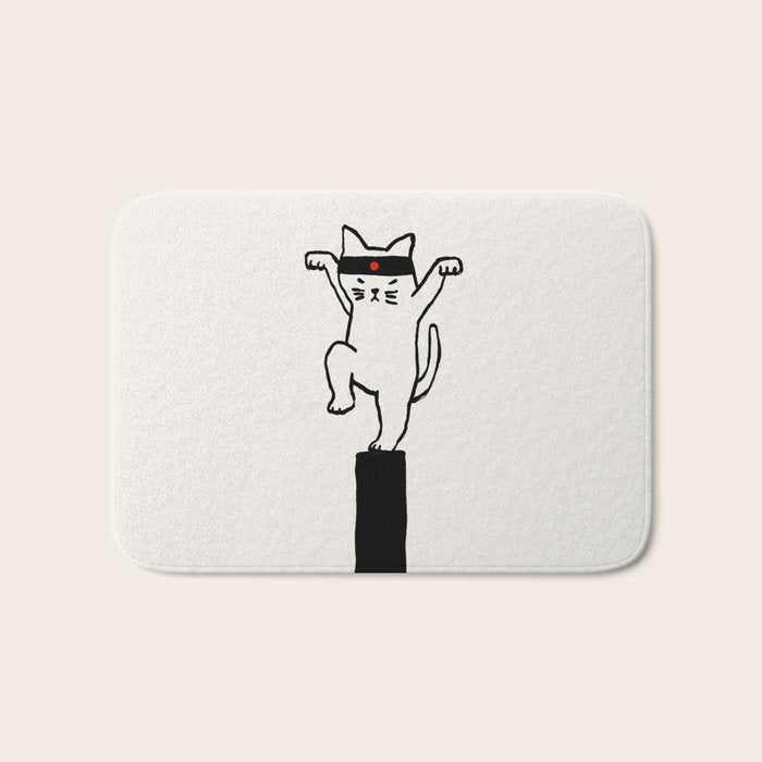 Cute and deadly Bath Mat Gallery Image 1