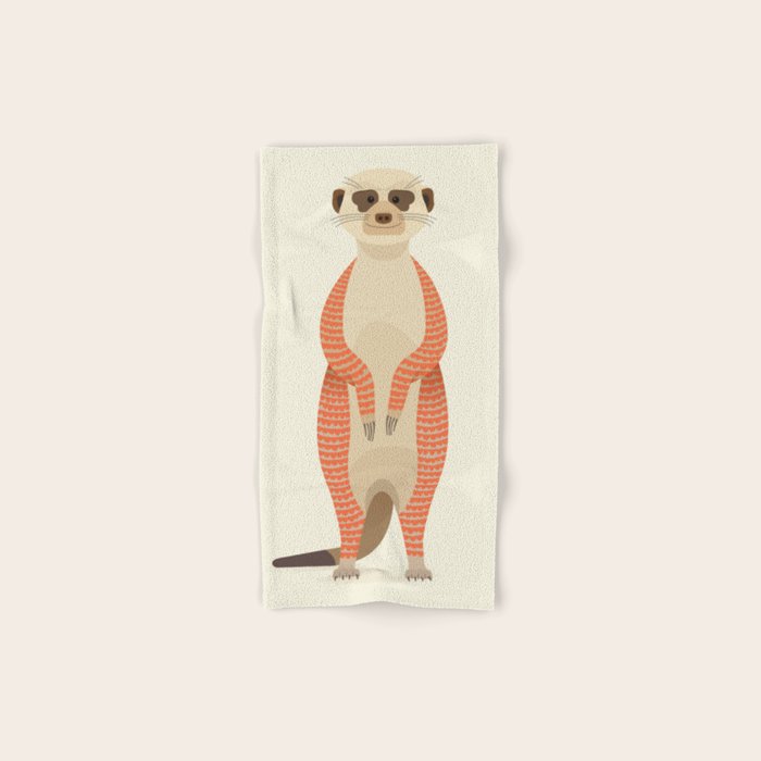 Whimsical Meerkats Bath Towel Gallery Image 1