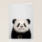Panda Bear - Colorful Stationery Card Gallery Image 2
