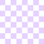 Large Chalky Pale Lilac Pastel Color and White Checkerboard Coffee Mug Gallery Image 2