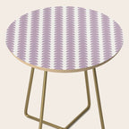Maude Pattern - Lilac Purple Side Table Gallery Image 2