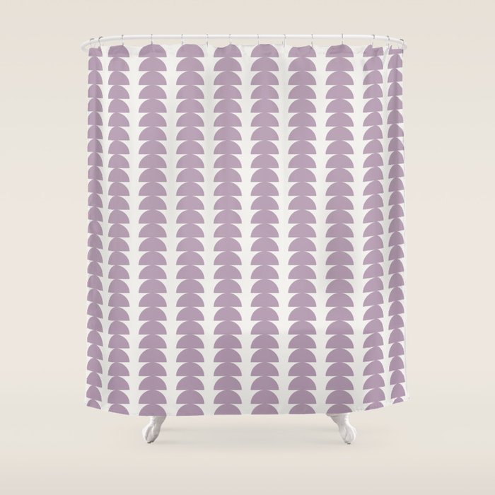 Maude Pattern - Lilac Purple Shower Curtain Gallery Image 1
