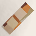Earth Colors Warm Tones Fall Abstract Art Yoga Mat Gallery Image 1
