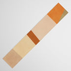 Earth Colors Warm Tones Fall Abstract Art Table Runner Gallery Image 3