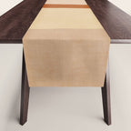 Earth Colors Warm Tones Fall Abstract Art Table Runner Gallery Image 1