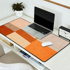 Earth Colors Warm Tones Fall Abstract Art Desk Mat Gallery Image 2