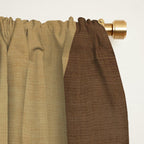 Earth Colors Warm Tones Fall Abstract Art Window Curtain Gallery Image 2