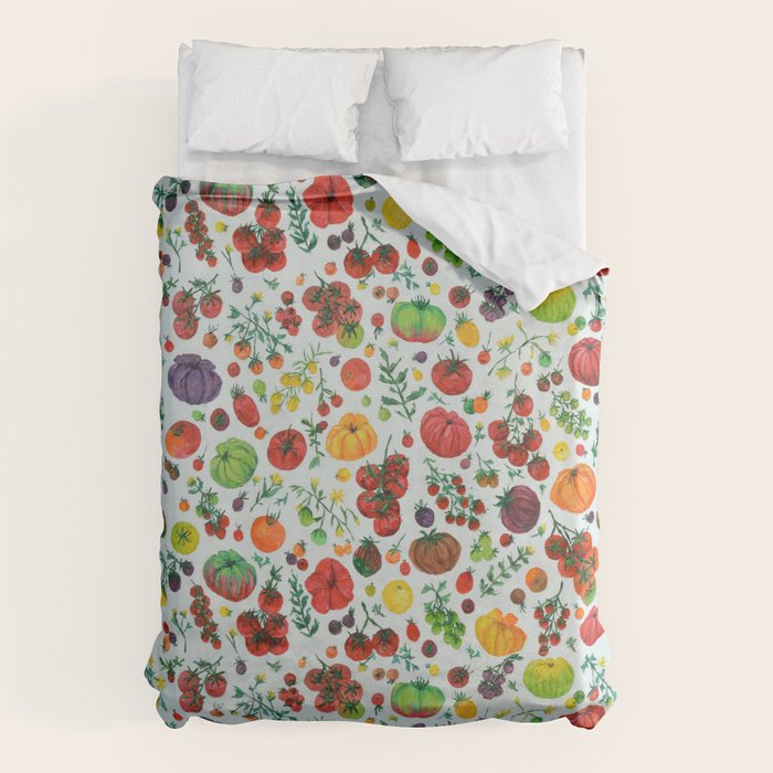 Tomato Garden Duvet Cover Gallery Image 6