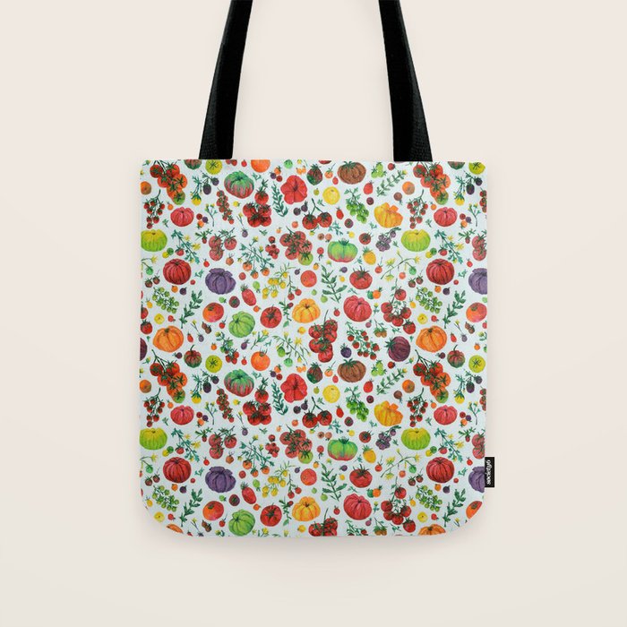 Tomato Garden Tote Bag Gallery Image 1