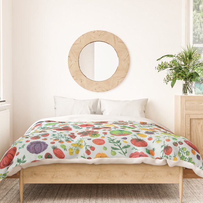 Tomato Garden Duvet Cover Gallery Image 3
