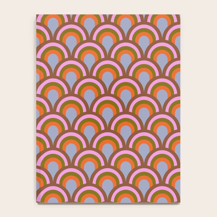 Retro Rainbow Arches Notebook Gallery Image 4